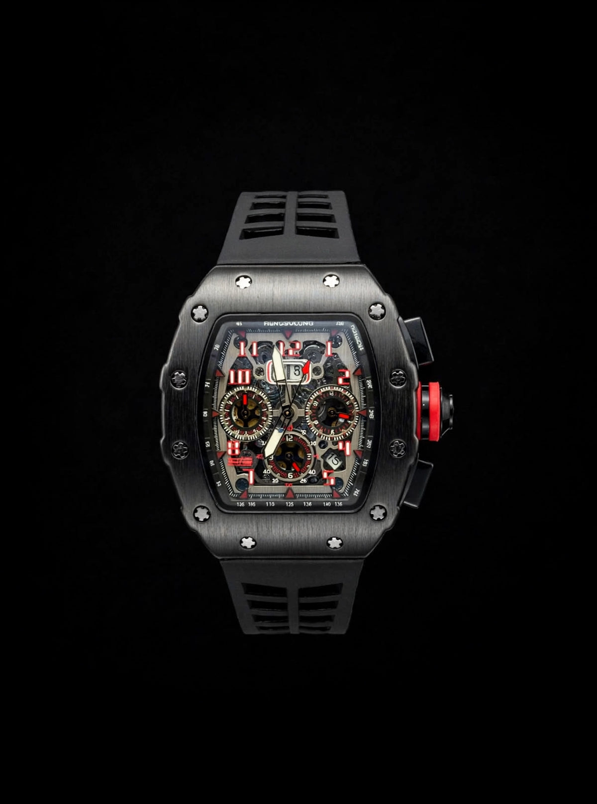 ULTRIX RM Chronograph — Black & Red EditionBold Design.